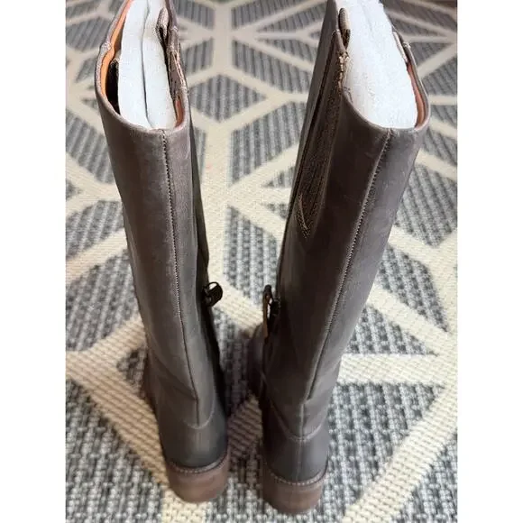 Franco Sarto Niva Knee High Boot Brown Size 6M - Picture 7 of 9